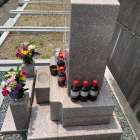 お墓に供えたペットボトルは　どうなる　岐阜のお墓掃除屋「磨き専隊」です