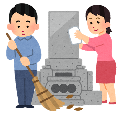 年末お墓掃除マニュアル　岐阜のお墓掃除屋「磨き専隊」です